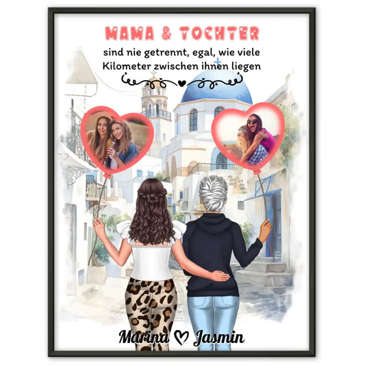 Poster Personalisiert An meine Tochter Viele Optionen und Fotos