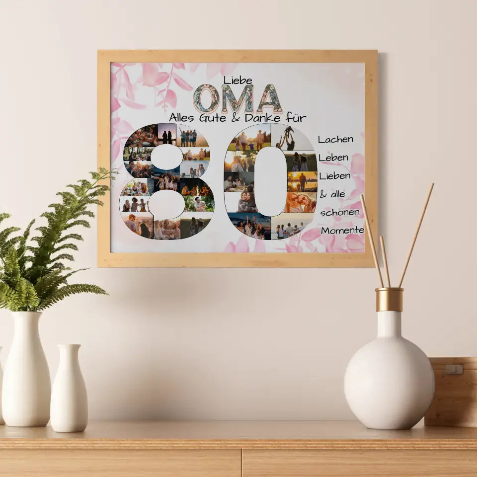 Geschenk zum 80 Geburtstag für Oma Schöne Momente