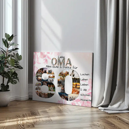 Geschenk zum 80 Geburtstag für Oma Schöne Momente