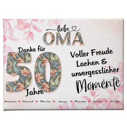 Oma Geschenk für 50 Geburtstag