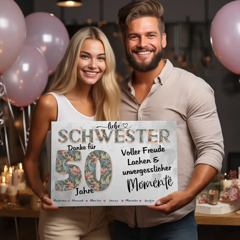 Schwester Geschenk für 20 Geburtstag