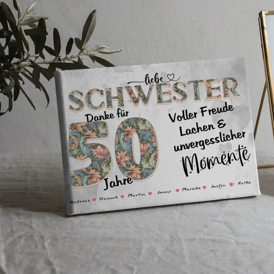 Schwester Geschenk für 20 Geburtstag