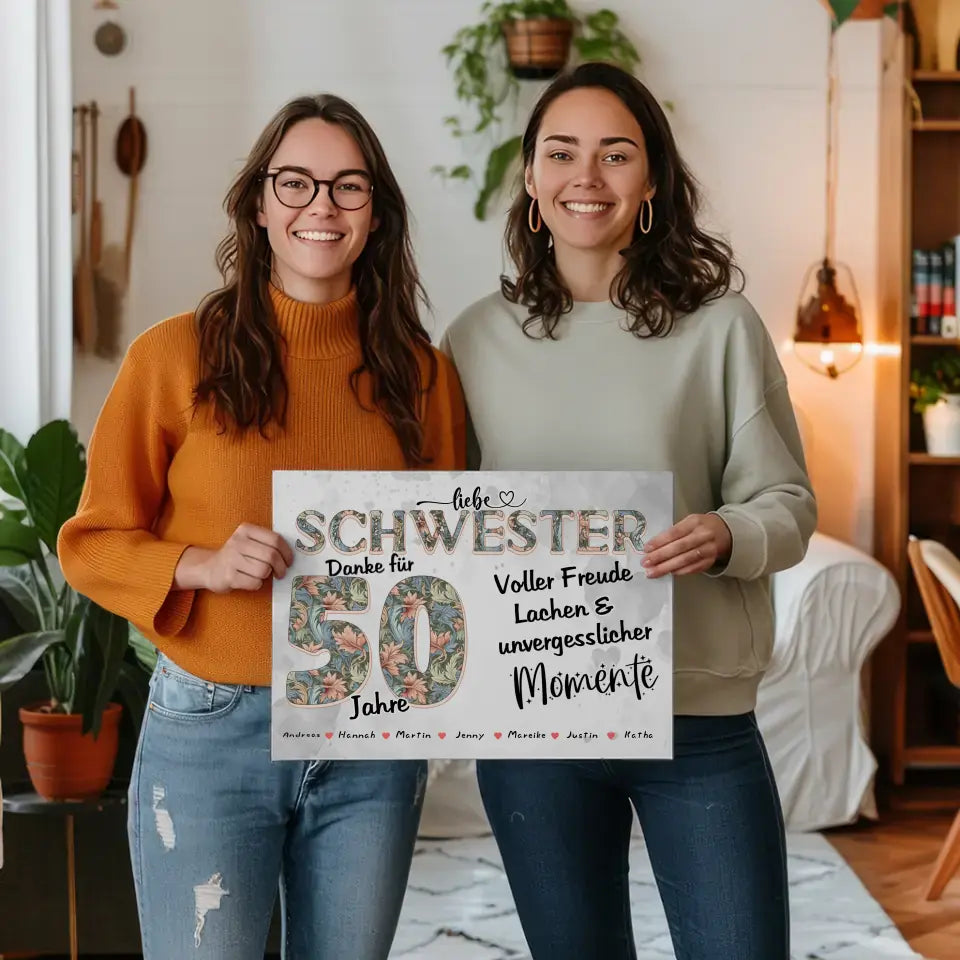 Schwester Geschenk für 20 Geburtstag