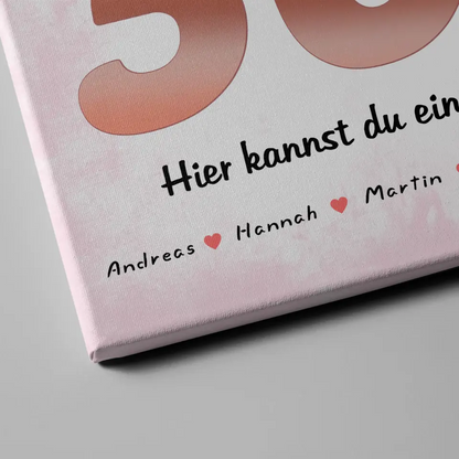 30 Geburstag Poster für Schwester Personalisiert Wunschname