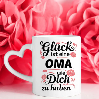 Tasse für Oma wie Du bis 13 Namen