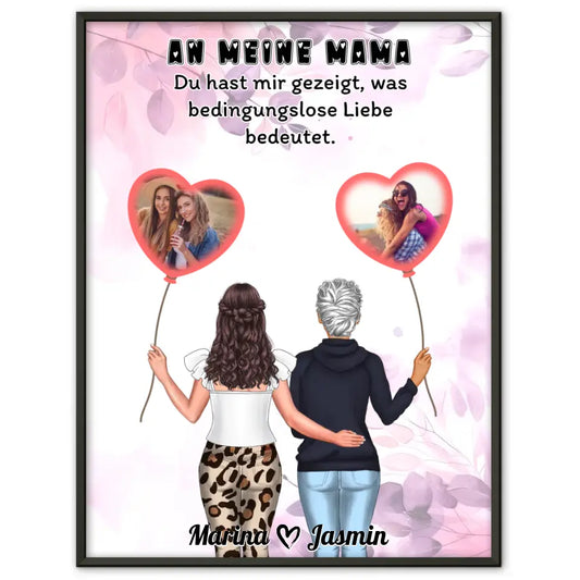 Poster Mama Bedingungslose Liebe Viele Optionen