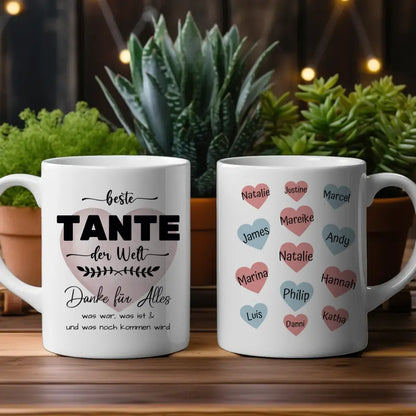 Geschenk Tasse Danke für Alles Tante