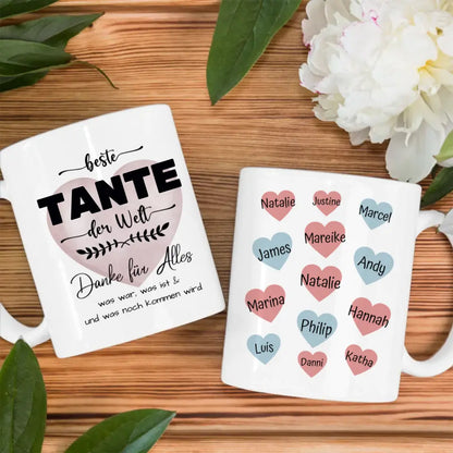 Geschenk Tasse Danke für Alles Tante