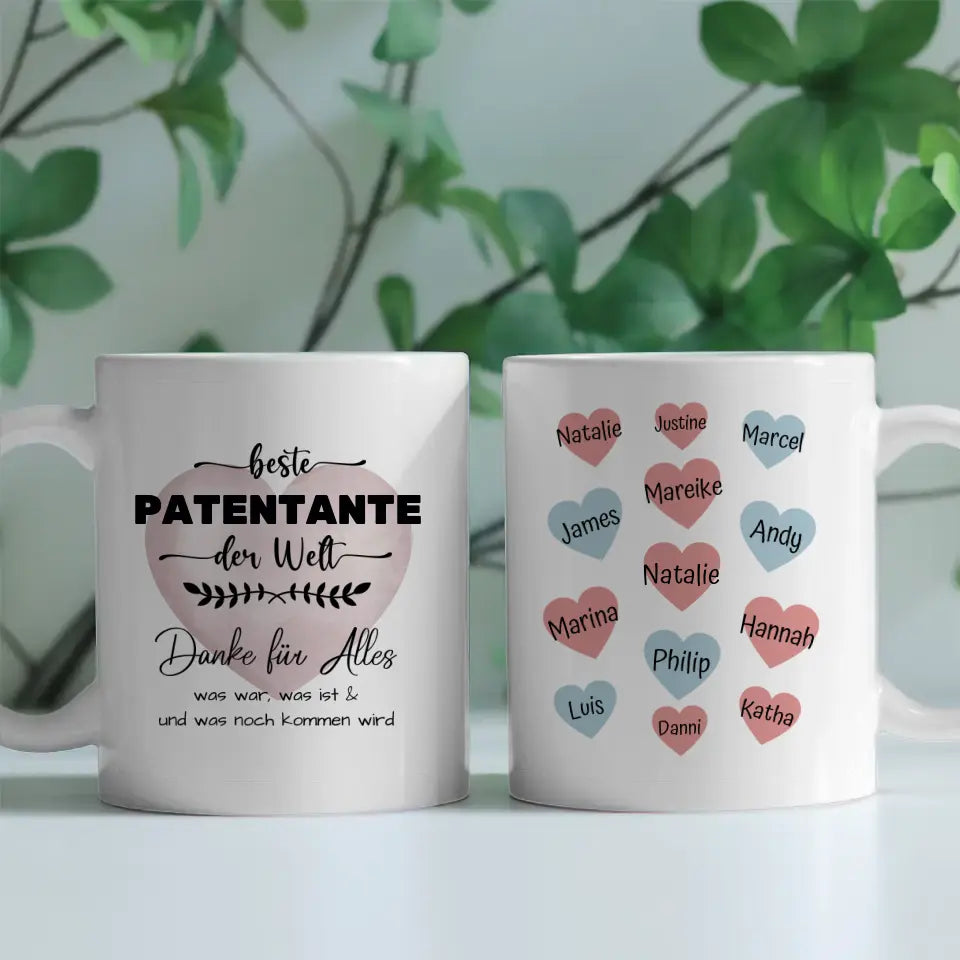 geschenk tasse beste patentante der welt Beste der Tasse 1