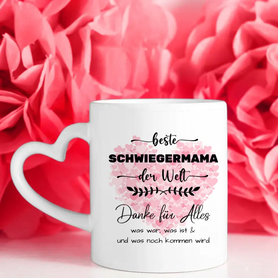 Tasse personalisiert Schwiegermama Danke für Alles