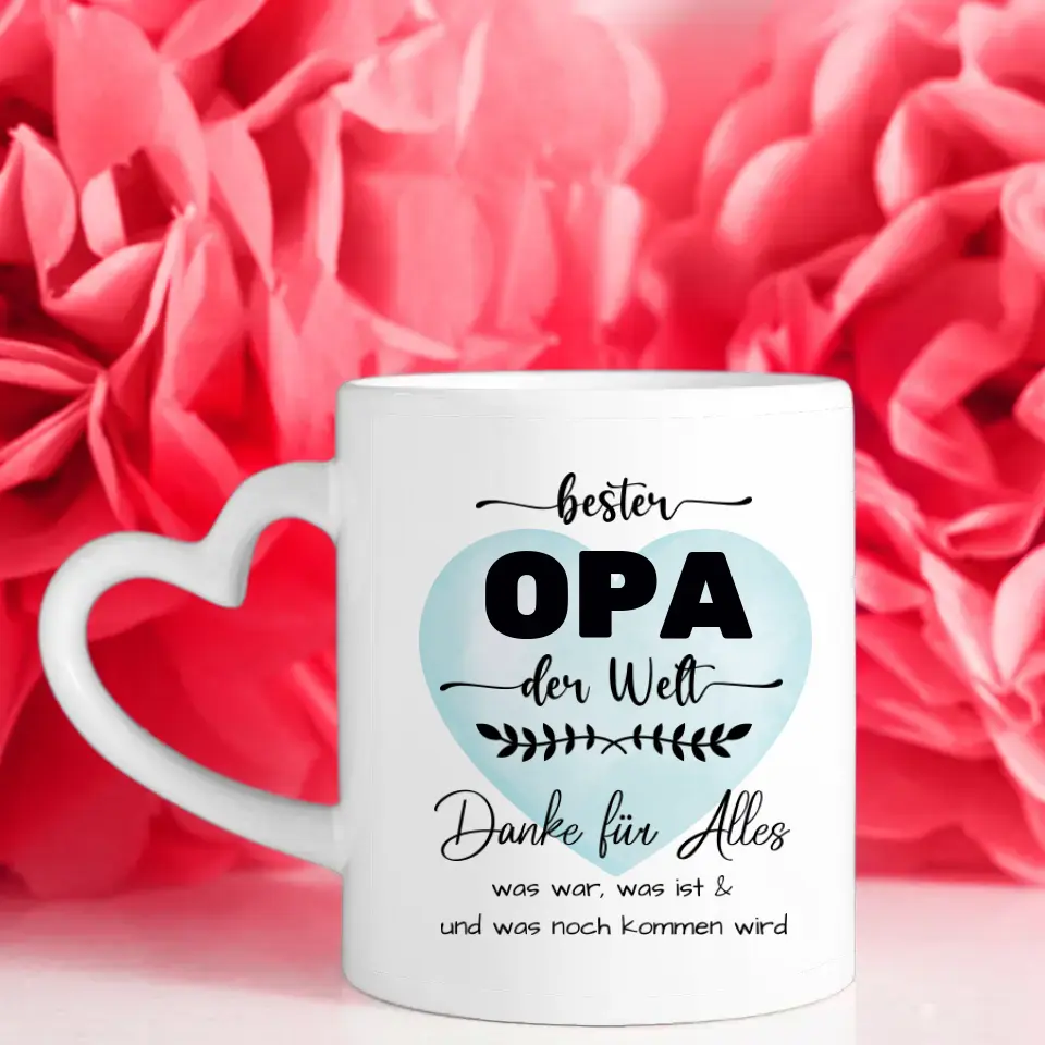 Personalisierte Tasse Bester Opa der Welt