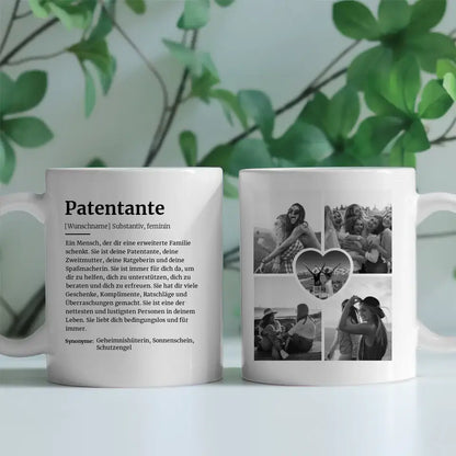 personalisierte tasse schone definition patentante mit name 5 fotos Definition Tasse 1