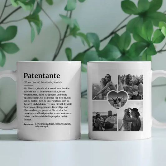 personalisierte tasse schone definition patentante mit name 5 fotos Definition Tasse 1