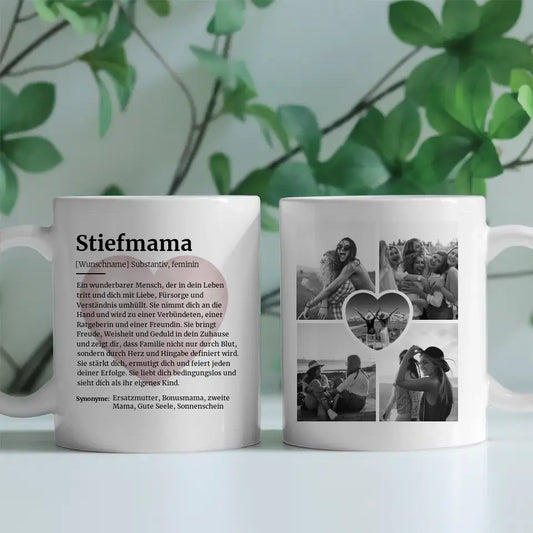 Tassen Geschenk Personalisiert Schöne Definition Stiefmama 5 Fotos