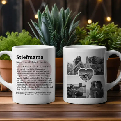 Tassen Geschenk Personalisiert Schöne Definition Stiefmama 5 Fotos