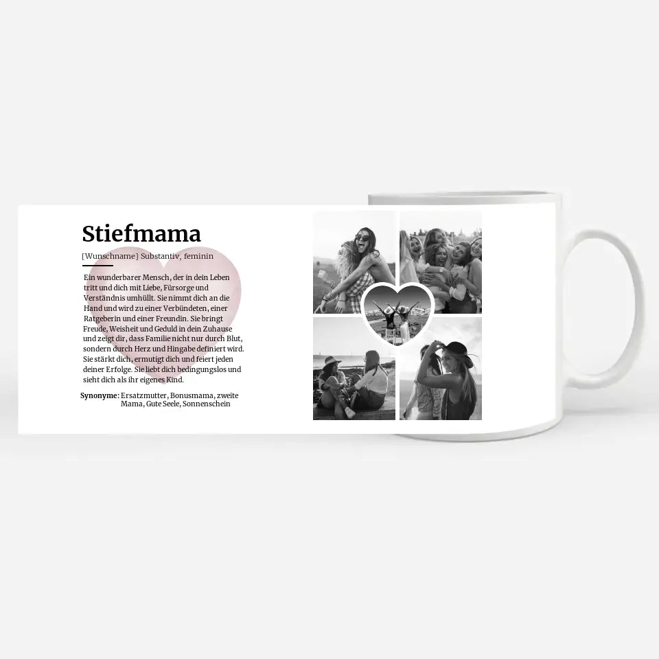 Tassen Geschenk Personalisiert Schöne Definition Stiefmama 5 Fotos
