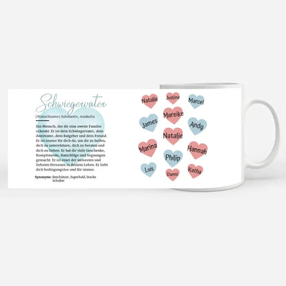 Tassen Geschenk Personalisiert Schwiegervater Schöne Definition