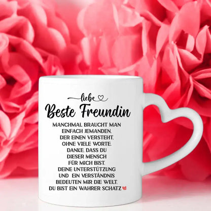 Tasse Beste Freundin Wahrer Schatz Clipart Tasse personalisiert