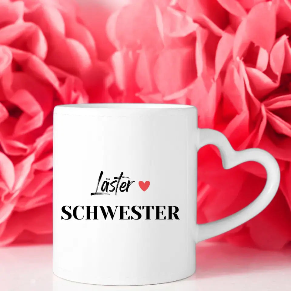 Tasse Beste Freundin personalisiert Läster Schwester Cliparts