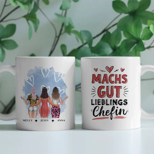 Personalisierte Tasse Lieblings Kollegin Abschied Geschenk