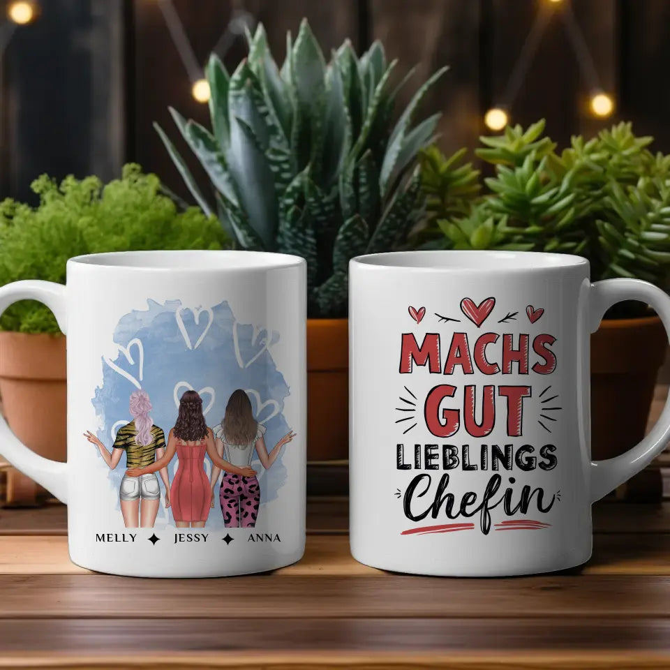 Personalisierte Tasse Lieblings Kollegin Abschied Geschenk