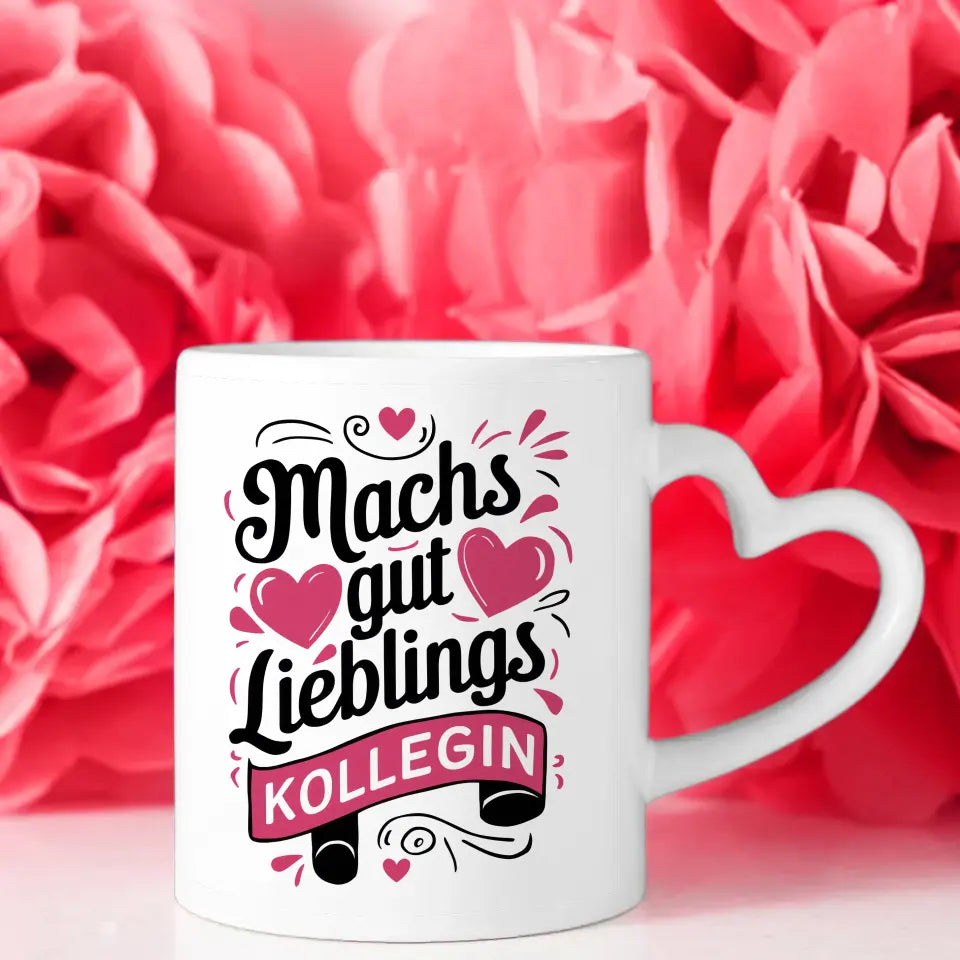 Personalisierte Tasse für  Lieblings Kollegin Arbeit Abschied Geschenk