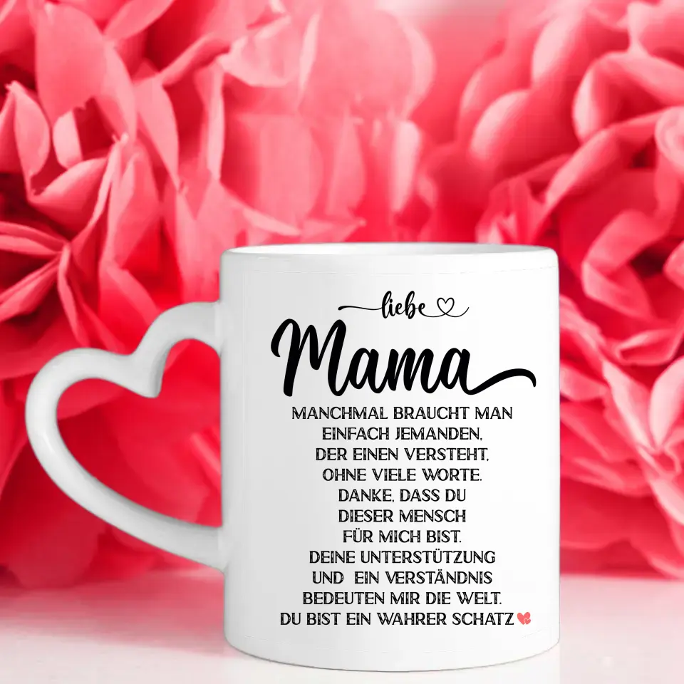 Mama und Tochter Tasse mit Löwen Liebe Mama Wahrer Schatz