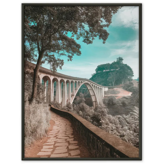 Poster von der Nine Arches Bridge im Grünen von Sri Lanka kaufen