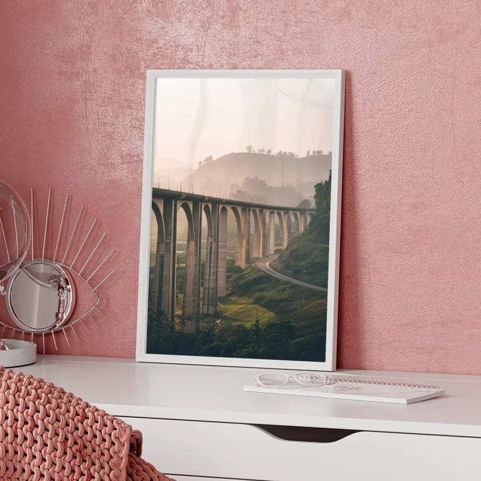 Landschafts Poster Nine Arches Bridge Sri Lanka atemberaubende Sicht