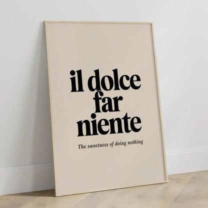 Poster Dream mit Herzen und Sternen auf hellblauem Hintergrund