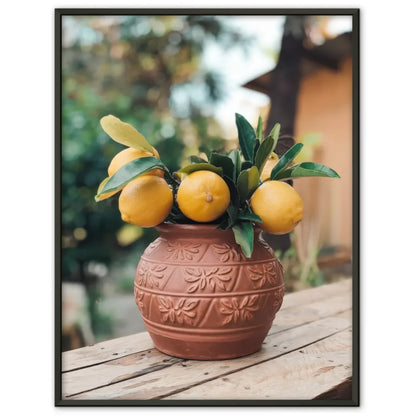 Boho Poster mit Erdkugel in Grün und Rot für ansprechende Wanddekoration