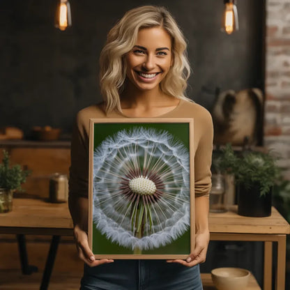 Eleganter Poster mit weißen Pfingstrosen in Blüte für Ihr Zuhause