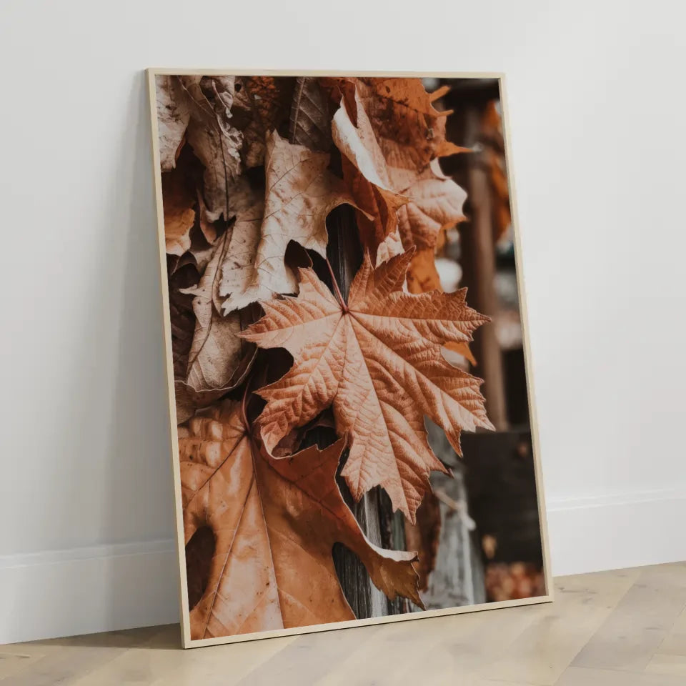 Minimalistisches Poster mit geometrischen Formen in Beige und Schwarz