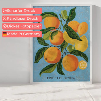 Bunte Schilder am Strand Poster mit Slogans für gute Laune