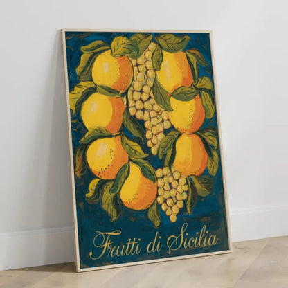 Bunte Schilder am Strand Poster mit Slogans für gute Laune