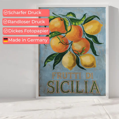 Bunte Schilder am Strand Poster mit Slogans für gute Laune