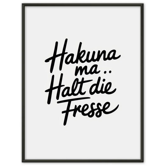 Minimalistisches Poster mit Handgeschriebenem Text für Gemütlichkeit