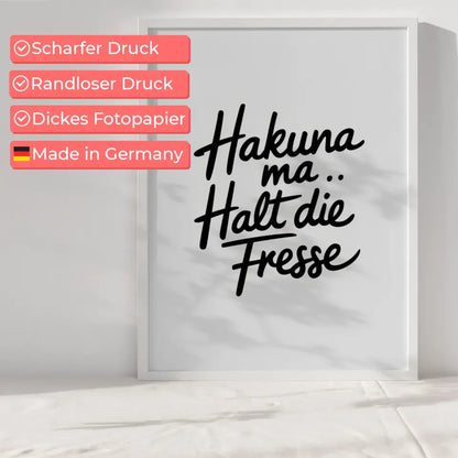 Minimalistisches Poster mit Handgeschriebenem Text für Gemütlichkeit