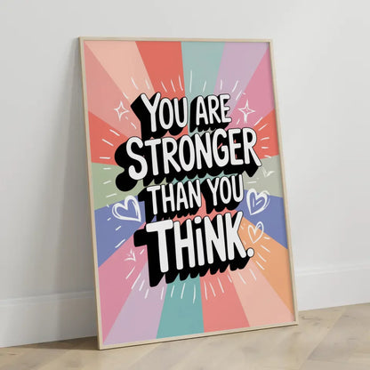 Motivierendes Poster mit elegantem Zitat in Pastellfarben gestalten