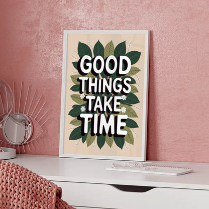 Inspirierendes Poster Mach mehr von dem was dich glücklich macht