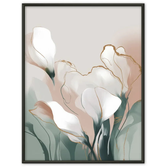 Modernes geometrisches Design: Abstraktes Poster mit minimalistischen Formen 1