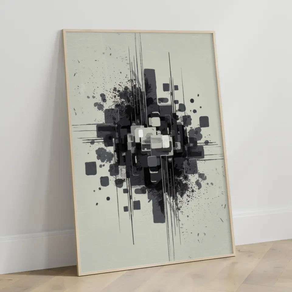 Kreatives Wandposter für inspirierende Raumgestaltung 3