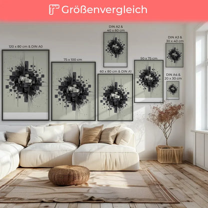 Kreatives Wandposter für inspirierende Raumgestaltung 7