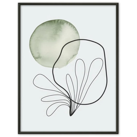 Kreatives Wandbild mit warmer Landschaft für eine entspannende Atmosphäre 1