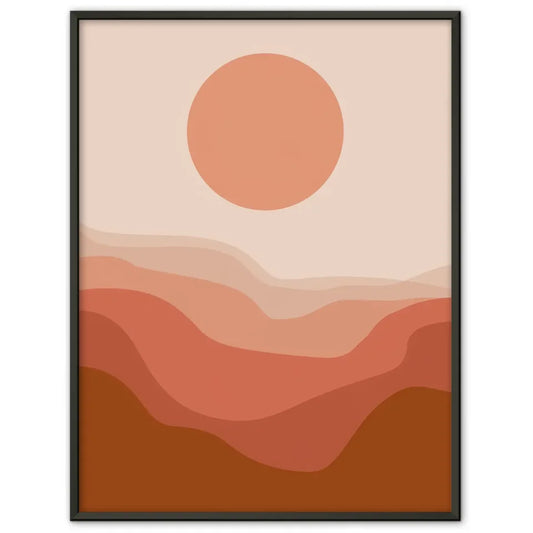 Geometrische Formen und Tintenspritzer Abstrakte Poster kaufen 1