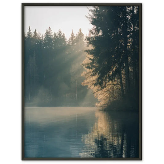 Poster mit Kalifornischem Strand, Sonnenuntergang, Palmen und Himmel 1
