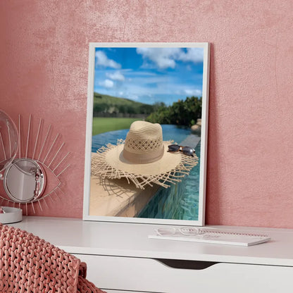 Küstenlandschaft-Poster mit Wasserfall und Klippen 5