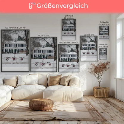 Elegantes Poster mit blühenden Pfingstrosen für Ihr Zuhause 7
