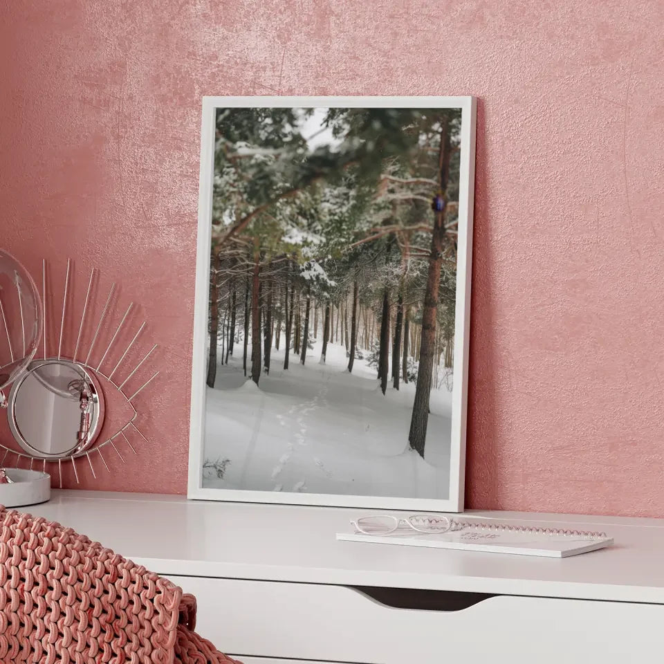 Minimalistisches Kunstwerk Poster Born to Be Wild in Pastellfarben 5