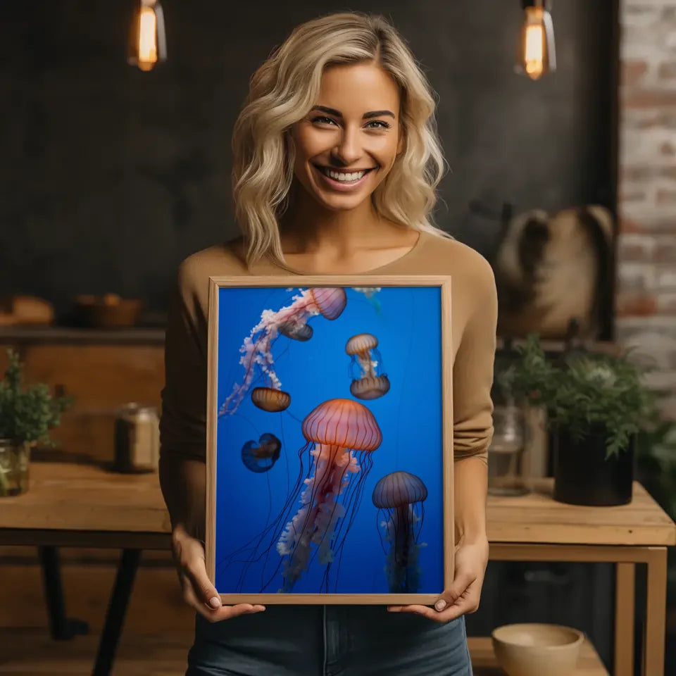 Poster der Dolomiten bei Sonnenuntergang – Natur & Berge 2